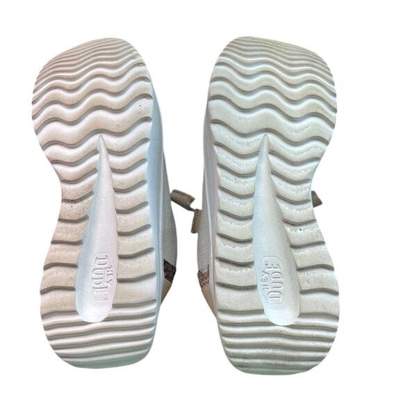 Hey Dude Wendy Peak Woven Women's Casual Shoes Beige Size 9 - Picture 7 of 8